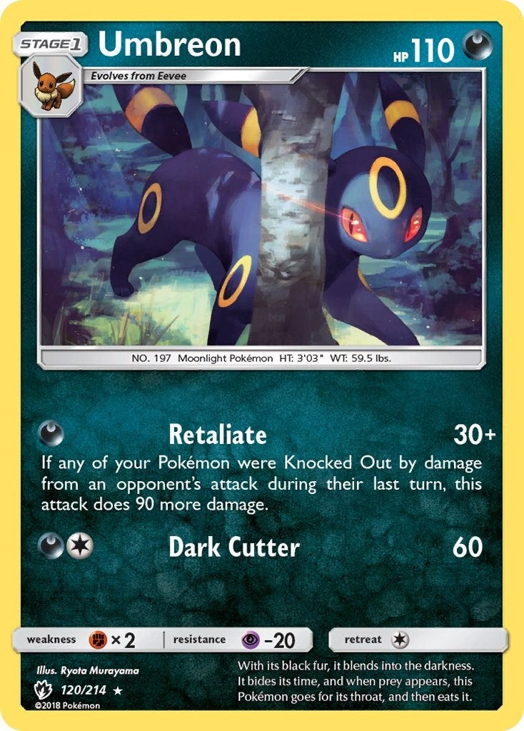 Image for Umbreon (120/214) (SM - Lost Thunder) - Pokemon