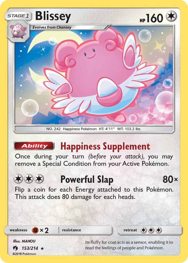 Image for Blissey (153/214) (SM - Lost Thunder) - Pokemon