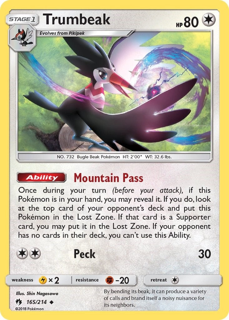 Image for Trumbeak (165/214) (SM - Lost Thunder) - Pokemon
