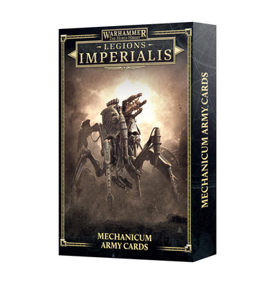 Warhammer The Horus Heresy: Legions Imperialis - Mechanicum Army Cards