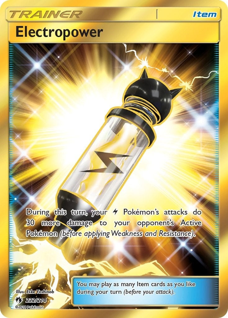 Image for Electropower (Secret) (232/214) (SM - Lost Thunder) - Pokemon