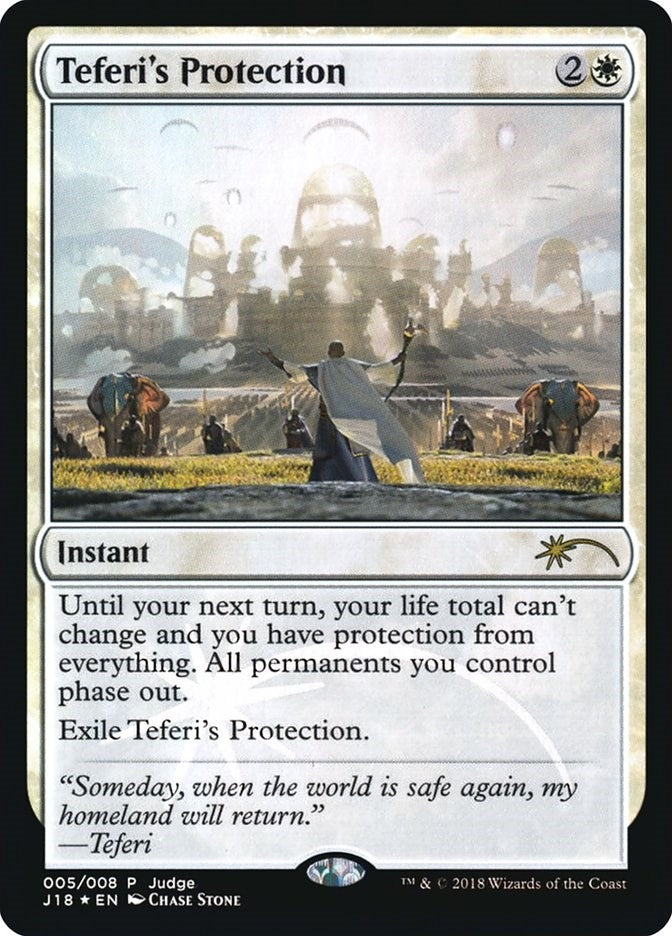 Teferi's Protection (J18) (5) (Judge Promos)