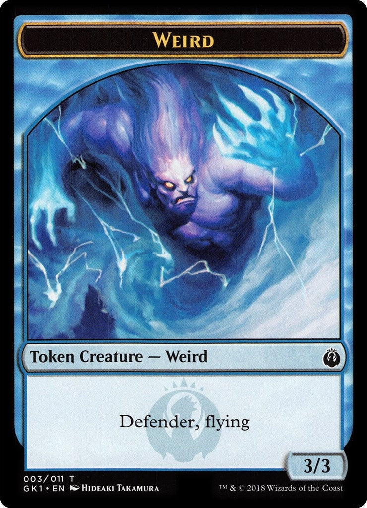 Weird // Goblin Double-Sided Token (3 // 4)