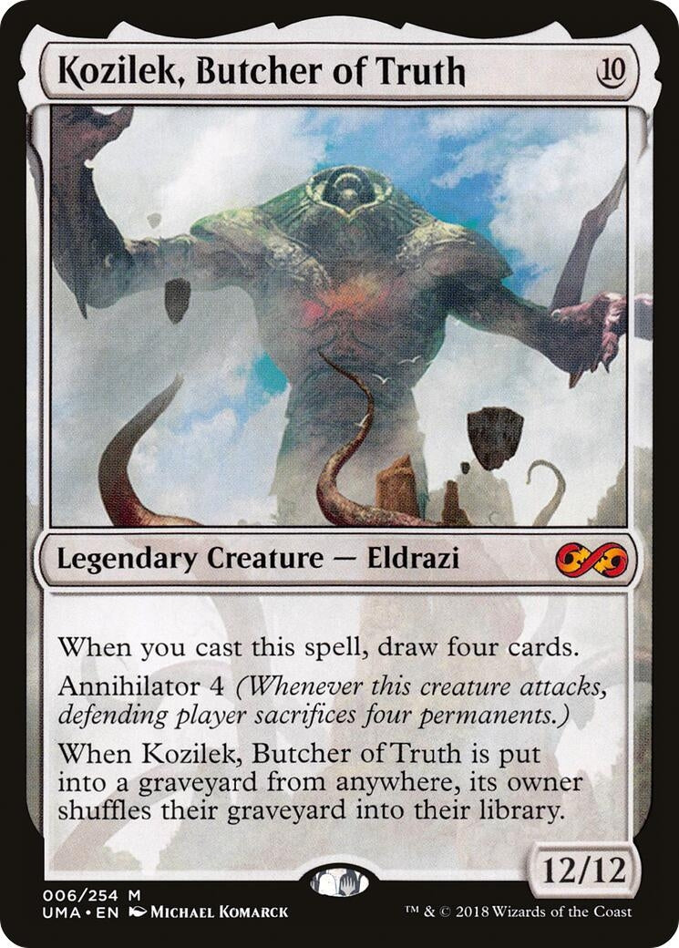 Kozilek, Butcher of Truth (6) (Ultimate Masters)