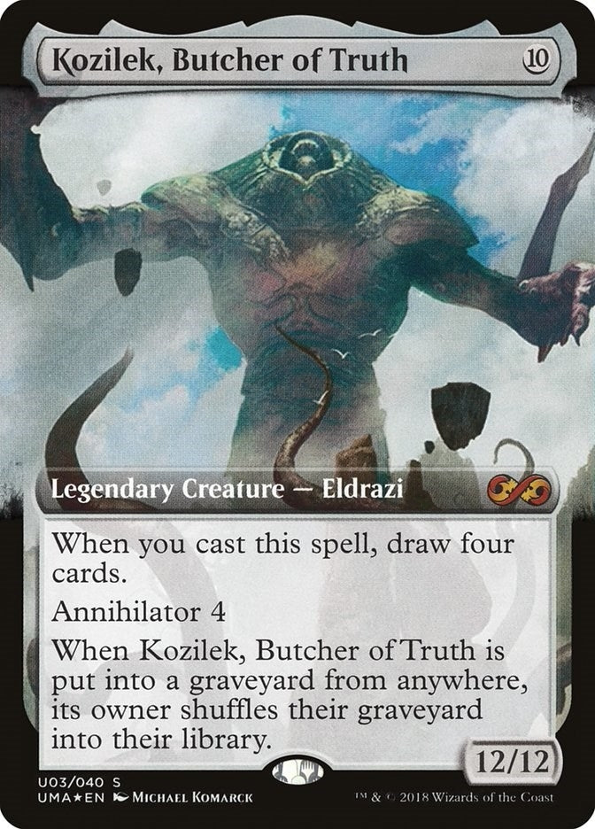 Kozilek, Butcher of Truth (U03) (Ultimate Masters: Box Toppers)