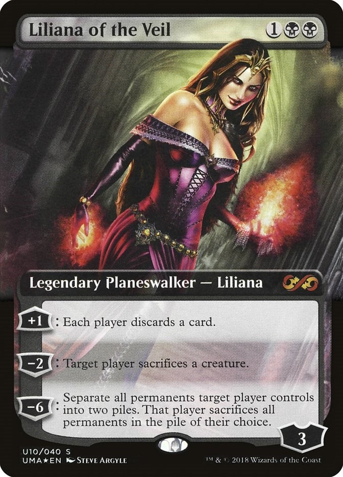 Liliana of the Veil (U10) (Ultimate Masters: Box Toppers)