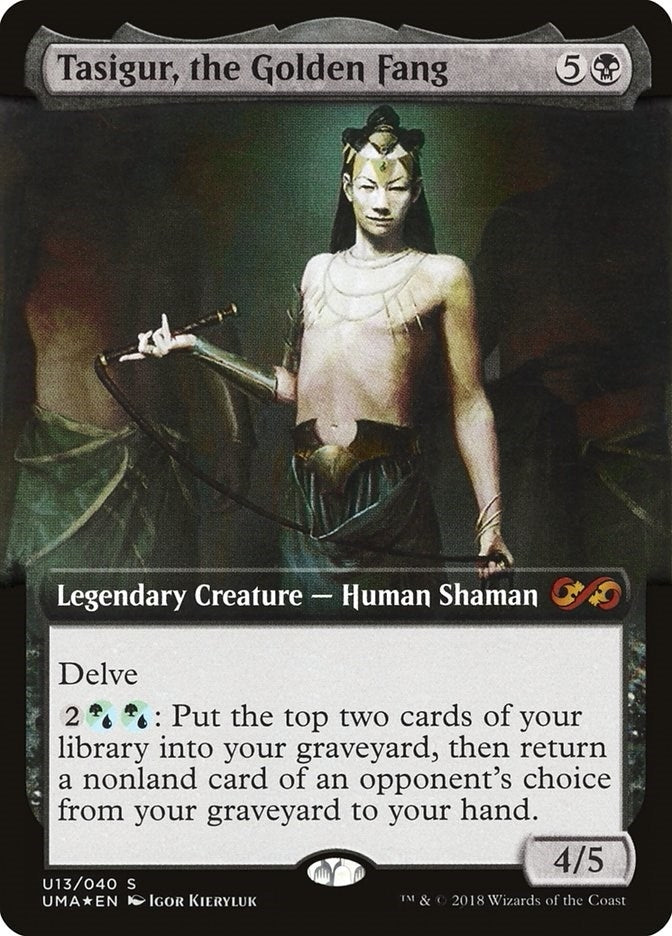 Tasigur, the Golden Fang (U13) (Ultimate Masters: Box Toppers)