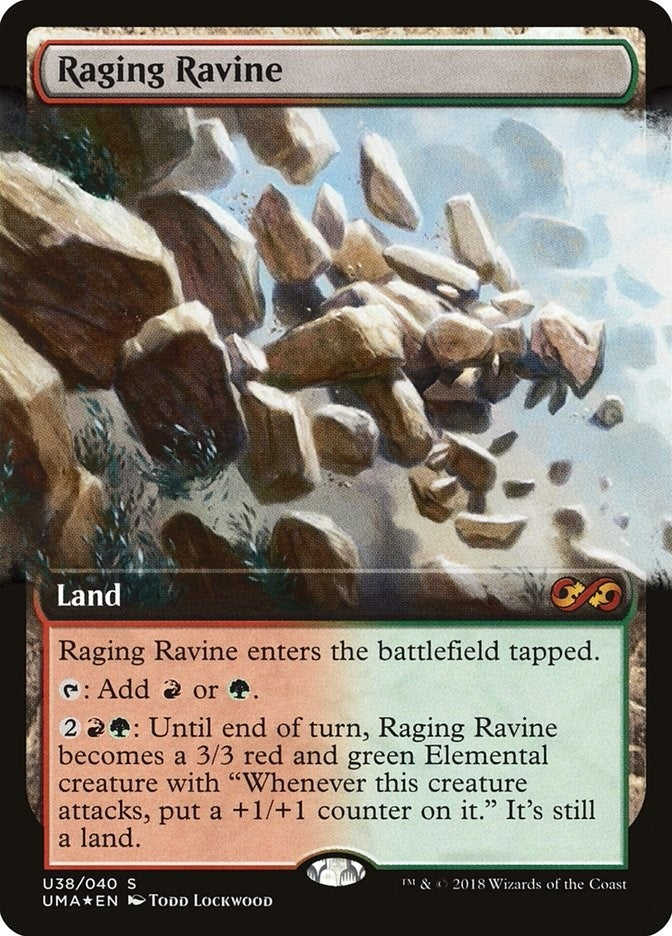 Raging Ravine (U38) (Ultimate Masters: Box Toppers)