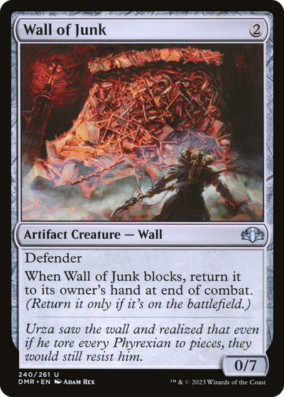 Wall of Junk (DMR-240) - Dominaria Remastered