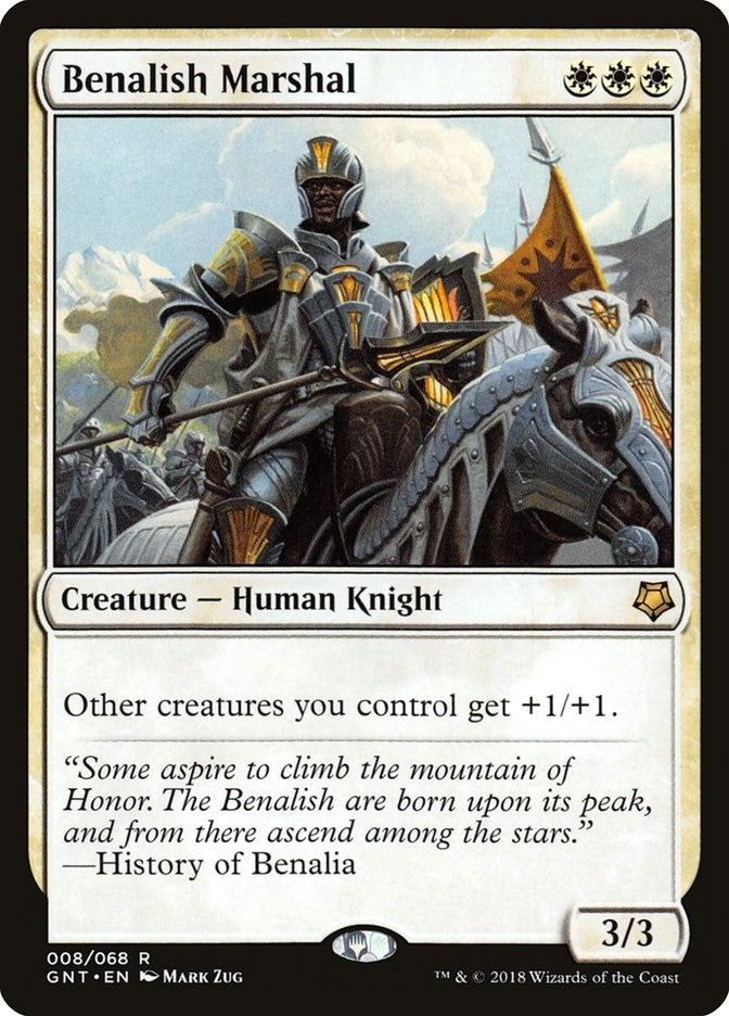 Benalish Marshal (8) (Magic Game Night)