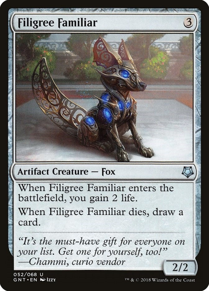 Filigree Familiar (52) (Magic Game Night)