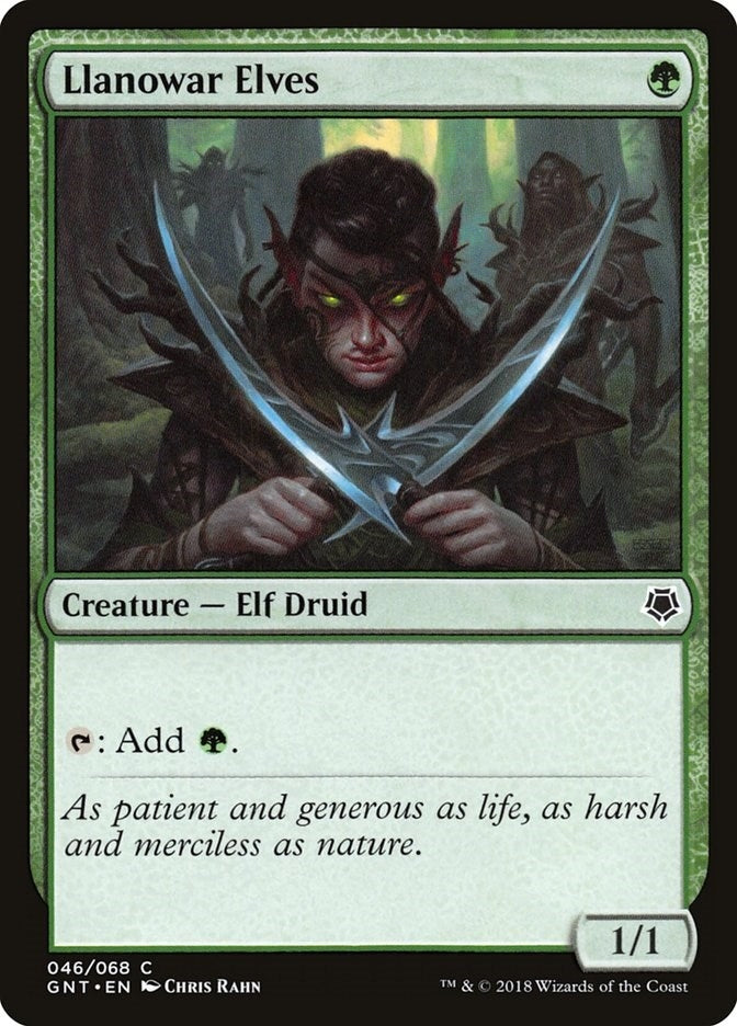 Llanowar Elves (46) (Magic Game Night)