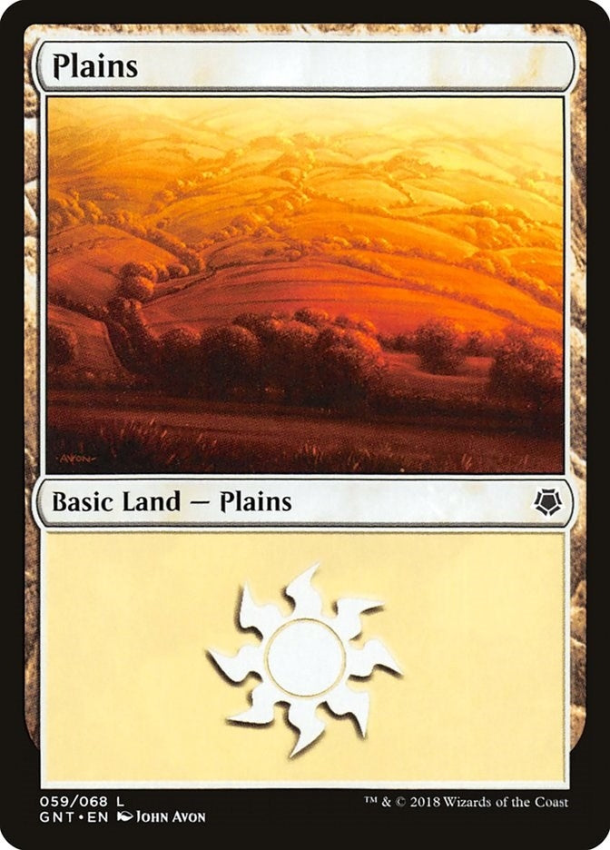 Plains (059) (59) (Magic Game Night)
