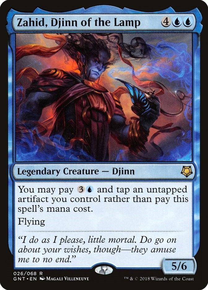 Zahid, Djinn of the Lamp (26) (Magic Game Night)