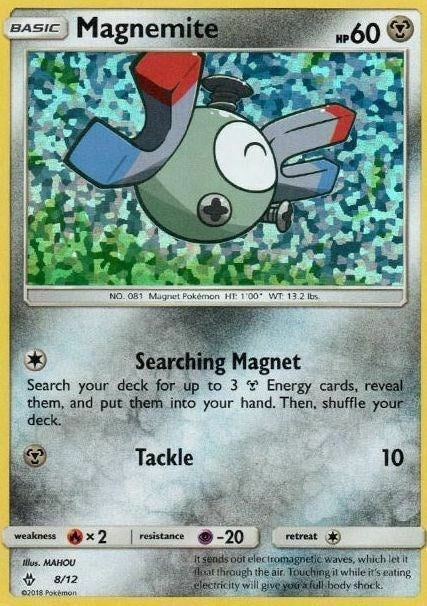 Image for Magnemite (008/012) (McDonald's Promos 2018) - Pokemon