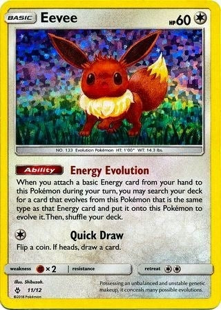 Image for Eevee (011/012) (McDonald's Promos 2018) - Pokemon