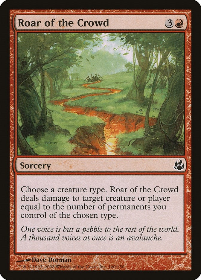 Roar of the Crowd (100) (Morningtide)