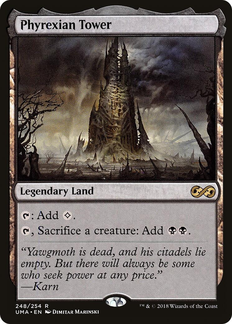 Phyrexian Tower (248) (Ultimate Masters)