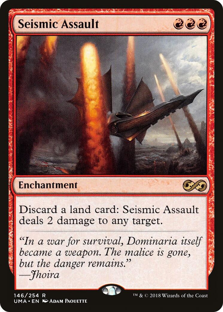 Seismic Assault (146) (Ultimate Masters)