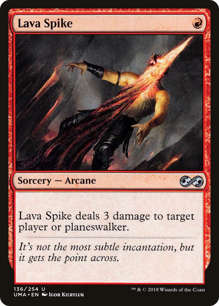 Lava Spike (136) (Ultimate Masters)