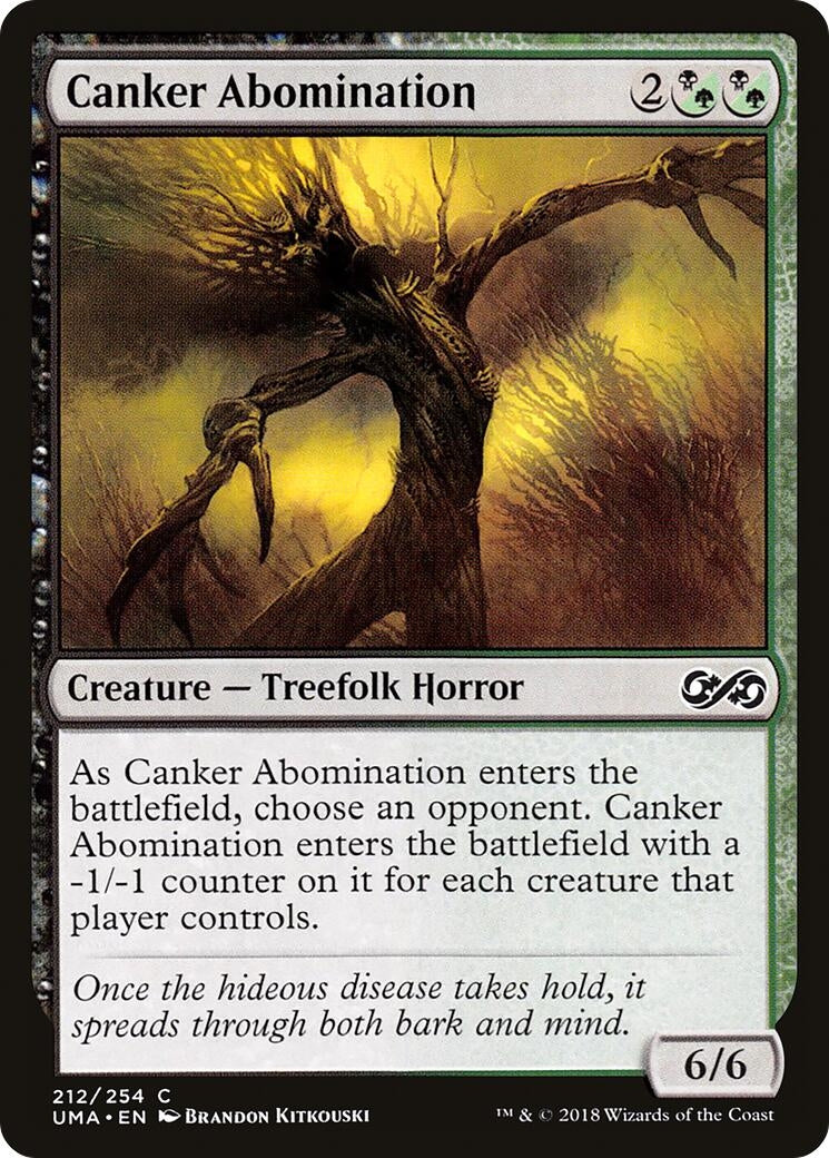 Canker Abomination (212) (Ultimate Masters)