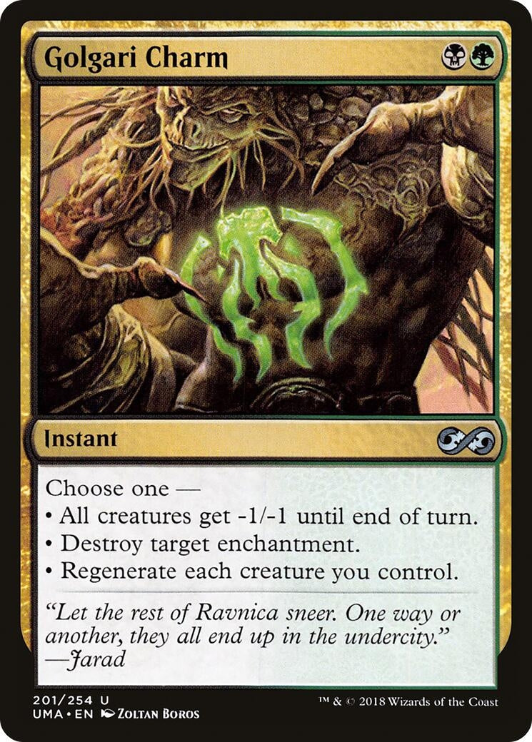 Golgari Charm (201) (Ultimate Masters)