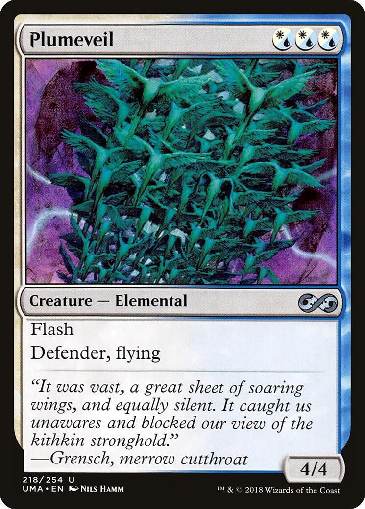 Plumeveil (218) (Ultimate Masters)
