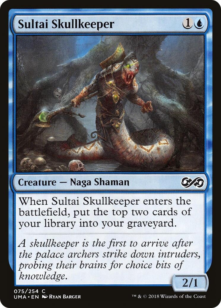 Sultai Skullkeeper (75) (Ultimate Masters)