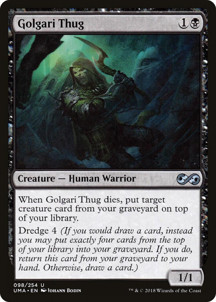 Golgari Thug (98) (Ultimate Masters)