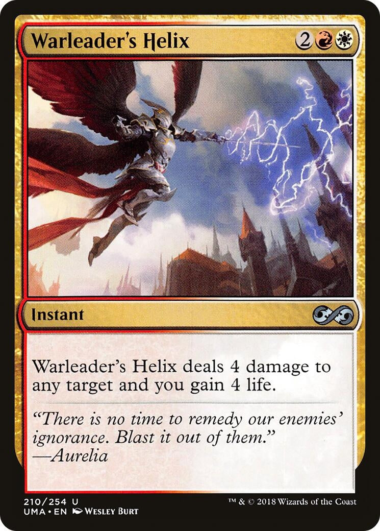 Warleader's Helix (210) (Ultimate Masters)