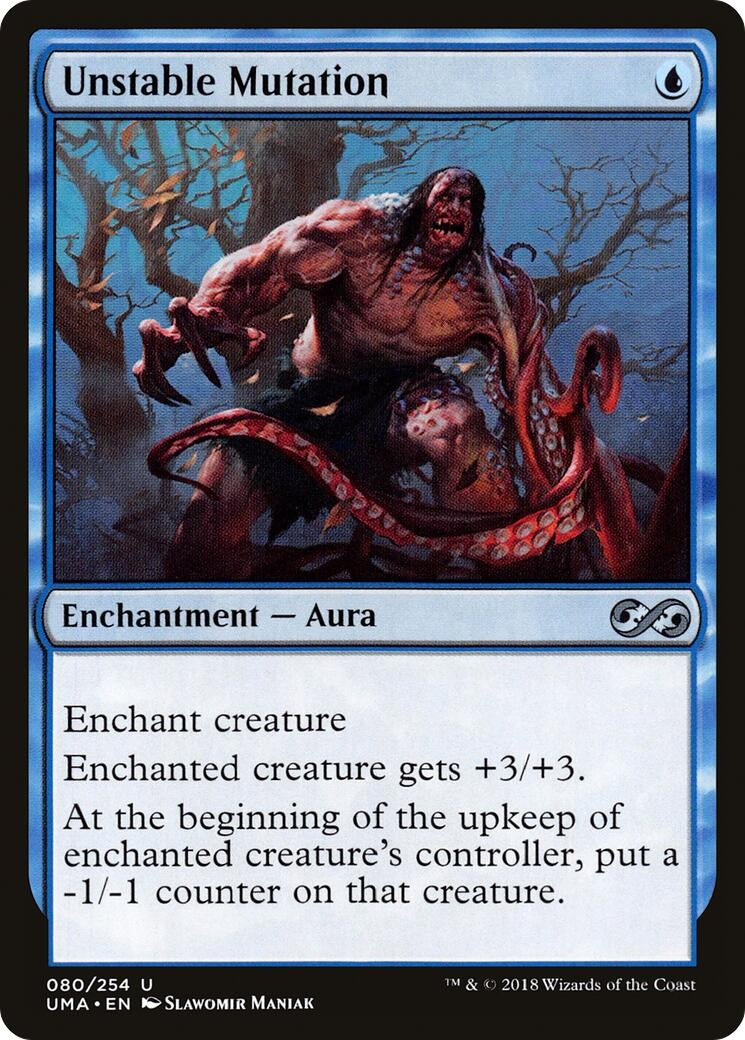 Image for Unstable Mutation (80) - Magic: The Gathering