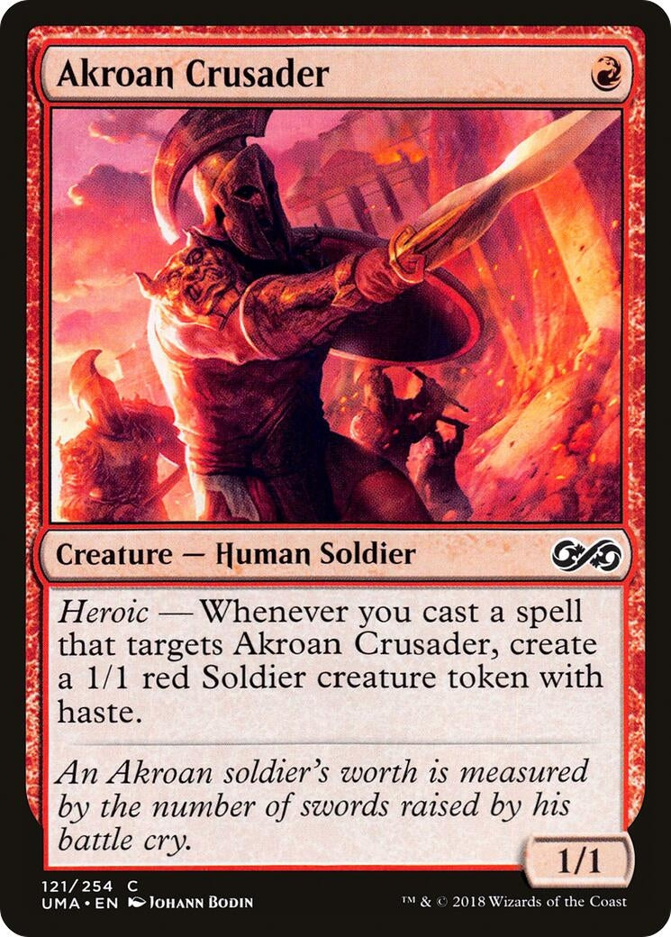 Akroan Crusader (121) (Ultimate Masters)