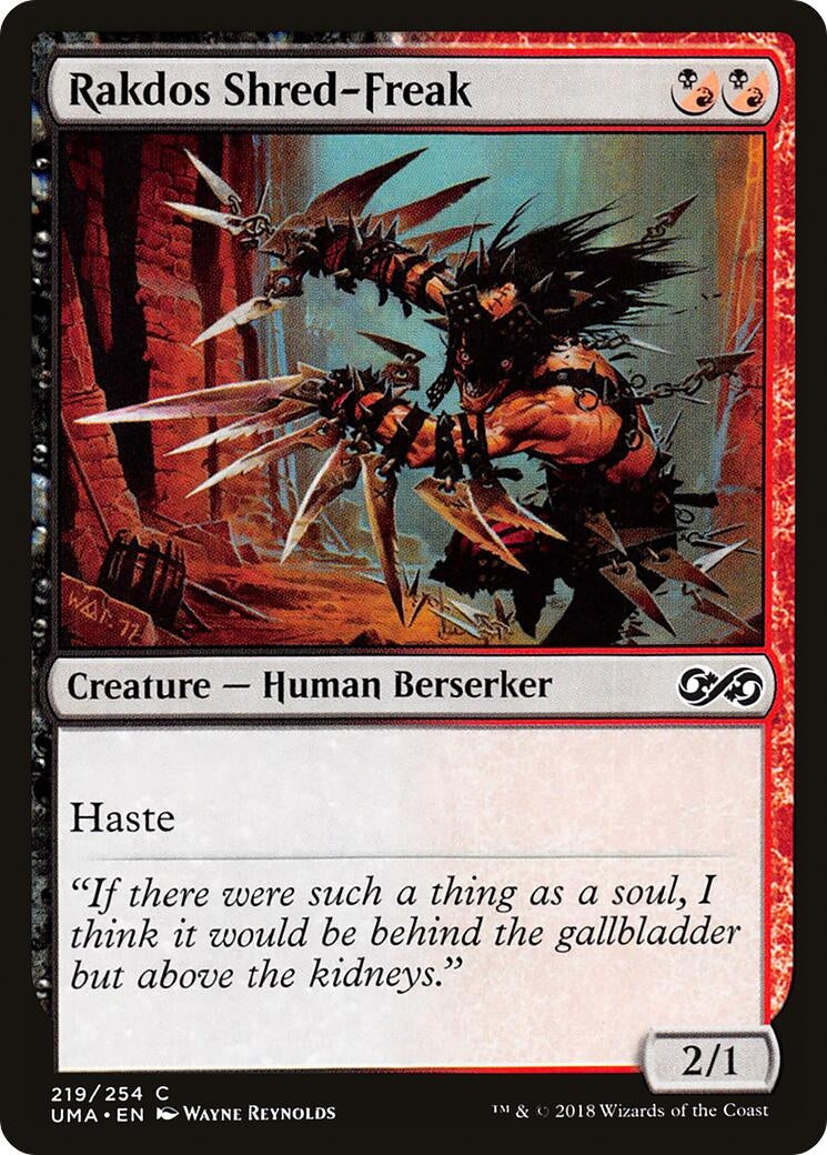 Rakdos Shred-Freak (219) (Ultimate Masters)