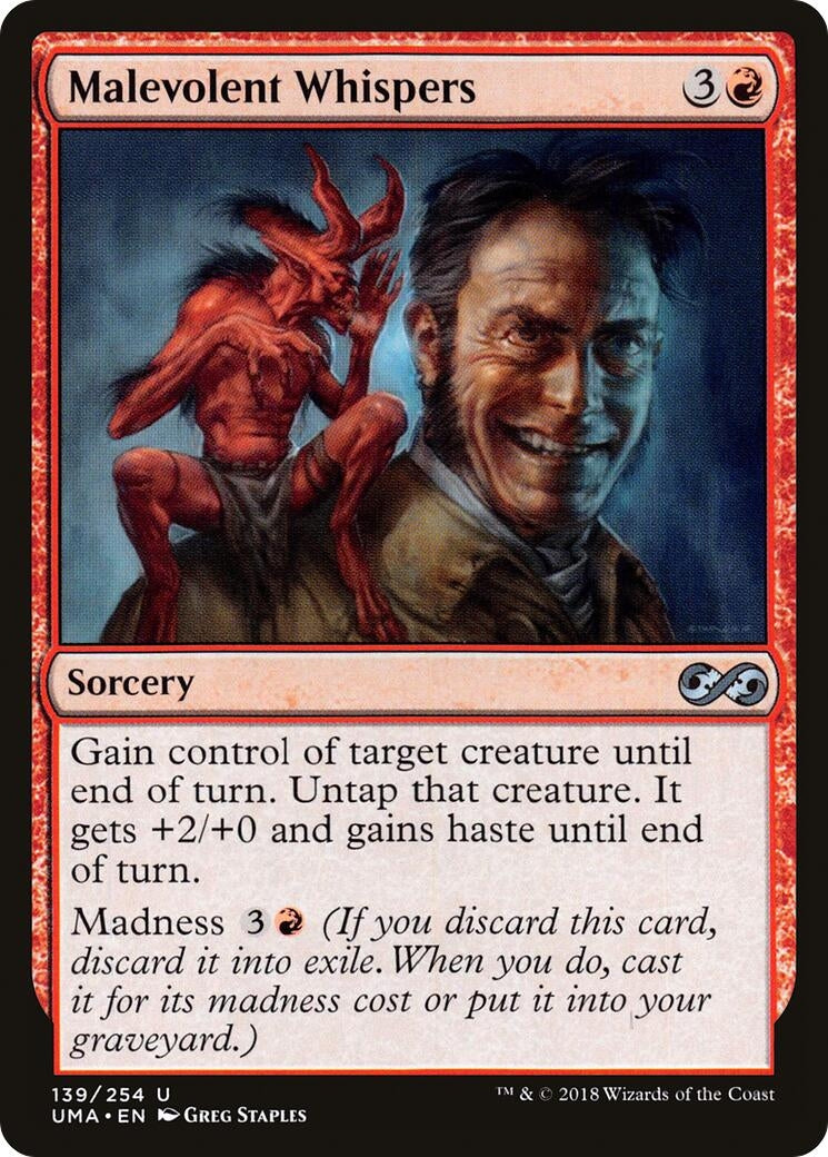 Malevolent Whispers (139) (Ultimate Masters)