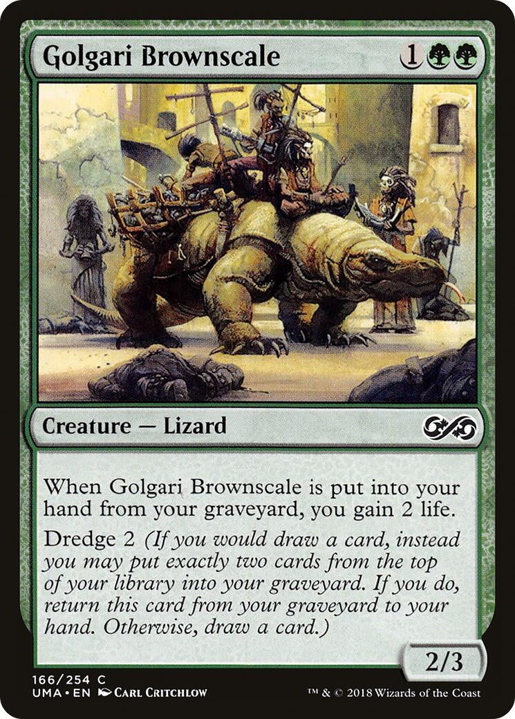Golgari Brownscale (166) (Ultimate Masters)
