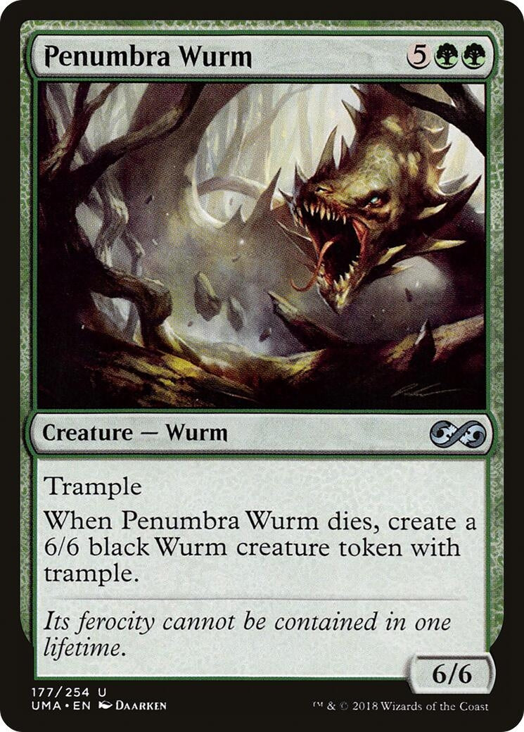 Penumbra Wurm (177) (Ultimate Masters)