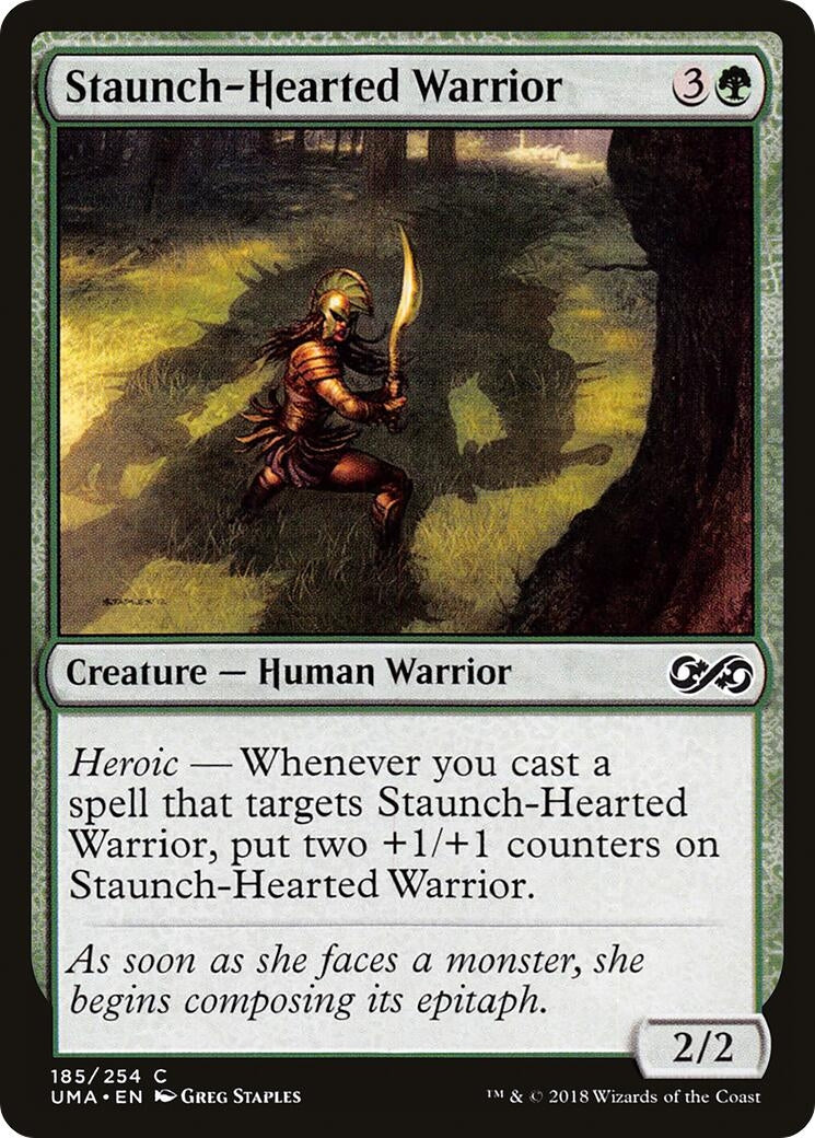 Staunch-Hearted Warrior (185) (Ultimate Masters)
