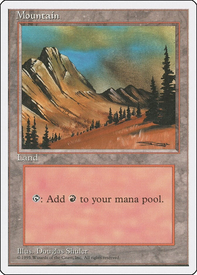 Mountain (C) (182) (Fourth Edition)