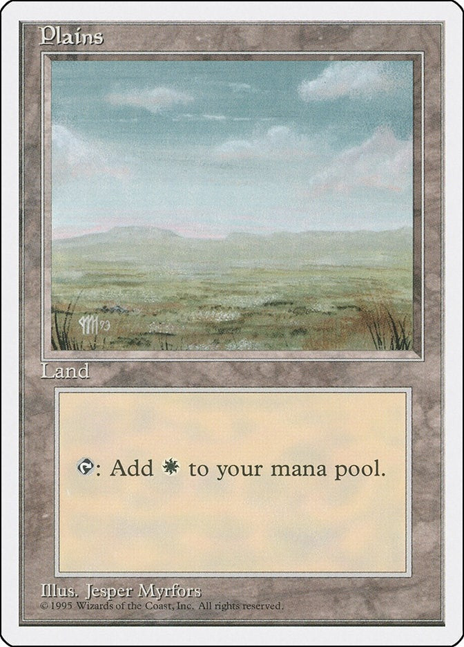 Plains (C) (186) (Fourth Edition)