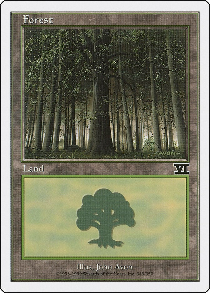 Forest (349) (349) (Classic Sixth Edition)