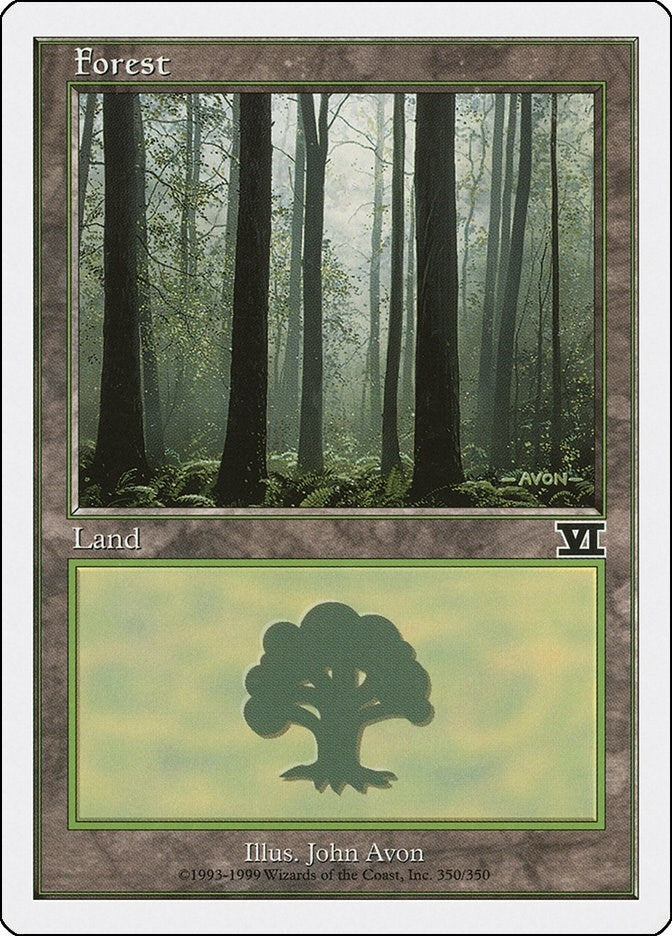 Forest (350) (350) (Classic Sixth Edition)