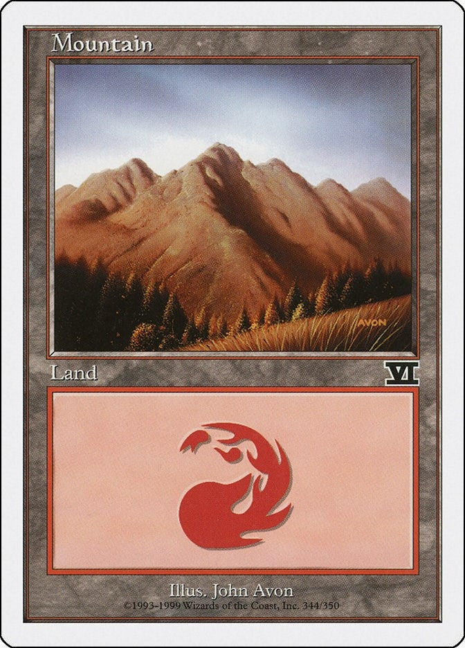 Mountain (344) (344) (Classic Sixth Edition)