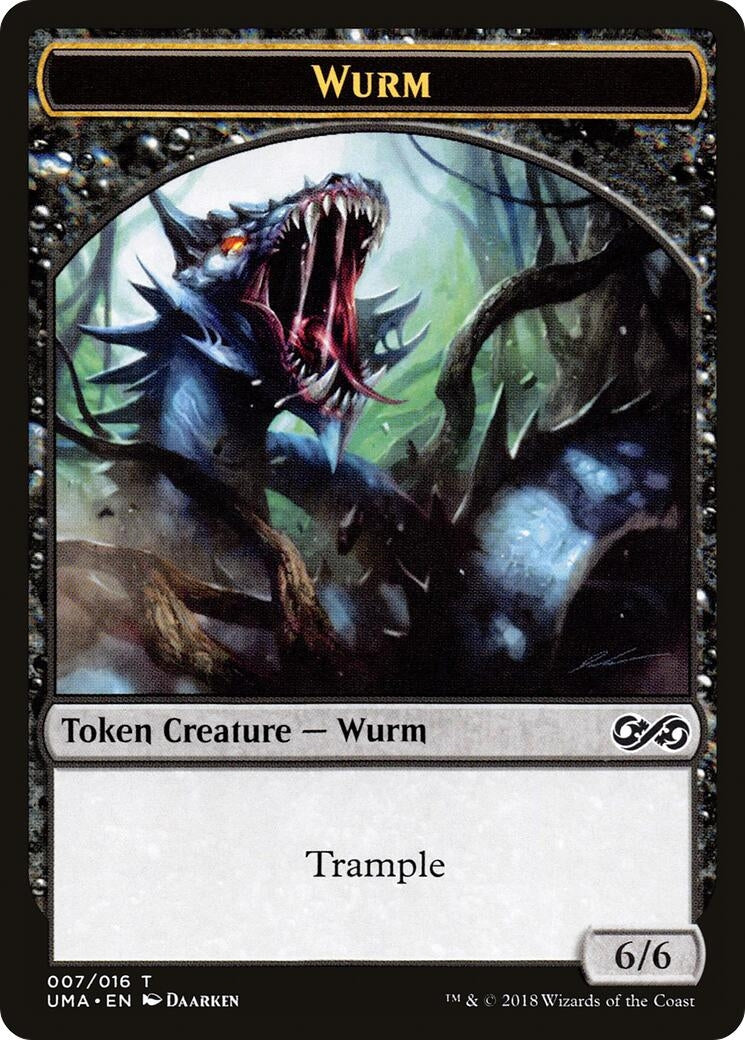 Image for Wurm Token (7) - Magic: The Gathering