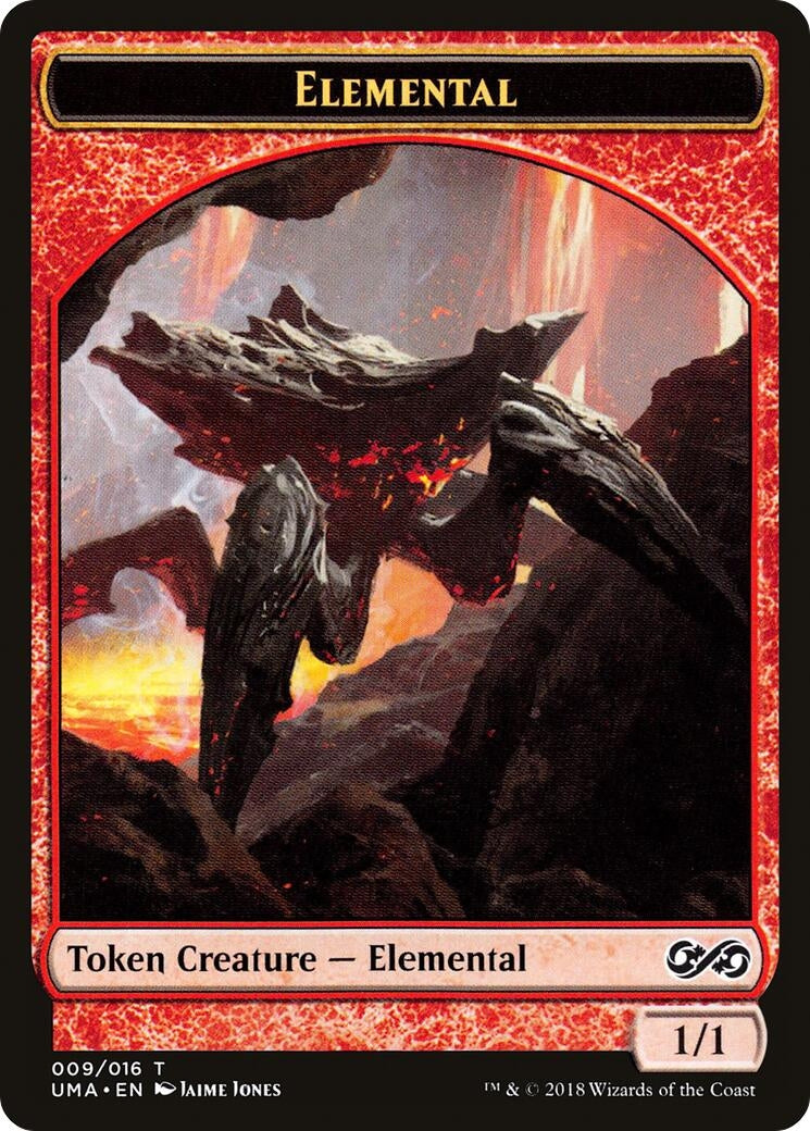 Elemental Token (009) (9) (Ultimate Masters)