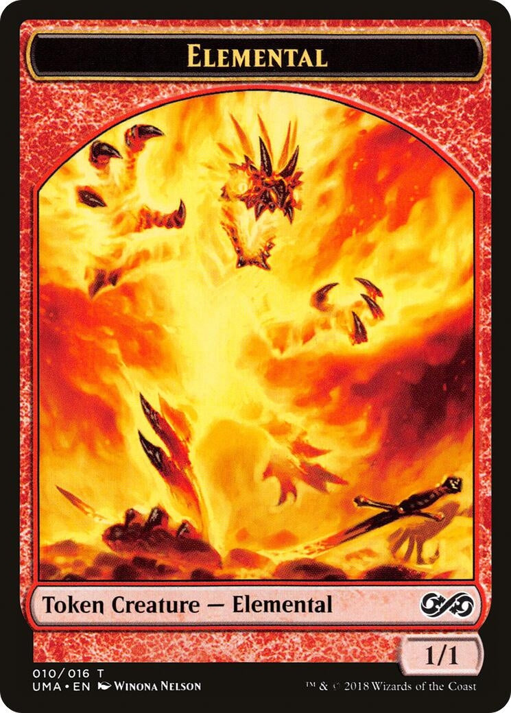 Elemental Token (010) (10) (Ultimate Masters)