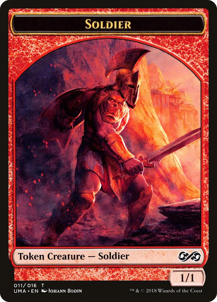 Soldier Token (11) (Ultimate Masters)