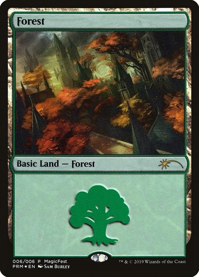 Forest (2019) (6) (MagicFest Cards)