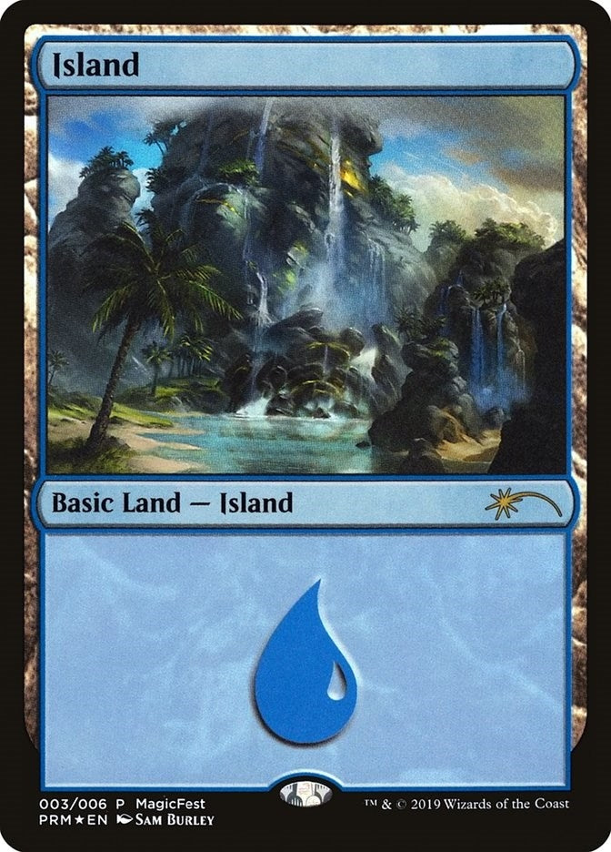 Island (2019) (3) (MagicFest Cards)