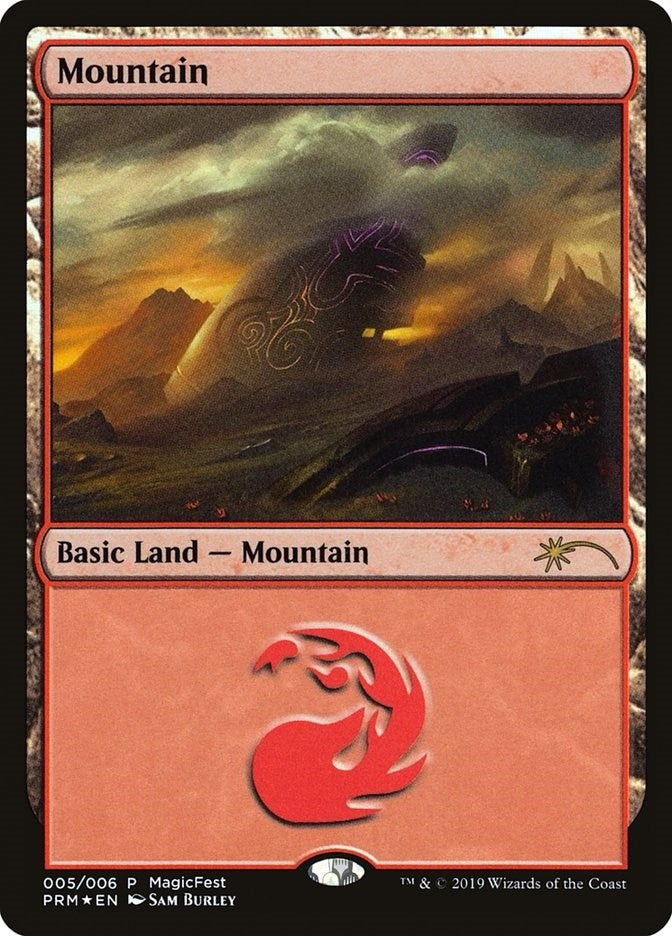 Mountain (2019) (5) (MagicFest Cards)