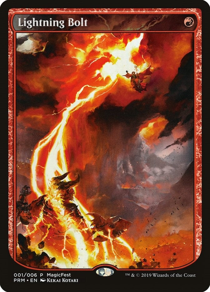 Lightning Bolt (1) (MagicFest Cards)